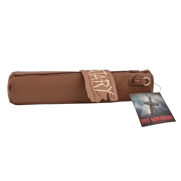 Vixen by Micheline Pitt Pet Sematary Cross Graveyard Cross Body Bag Purse NWT - Picture 6 of 15